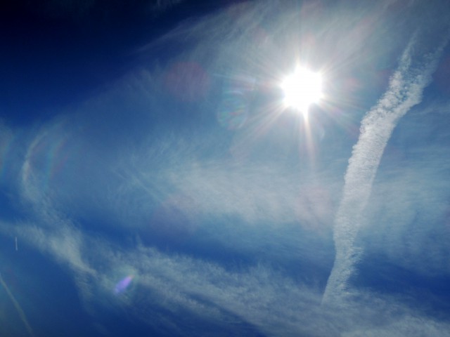 2013/8/5 日本時間の8/6（広島原爆祈念日）に見た美しき龍神雲。